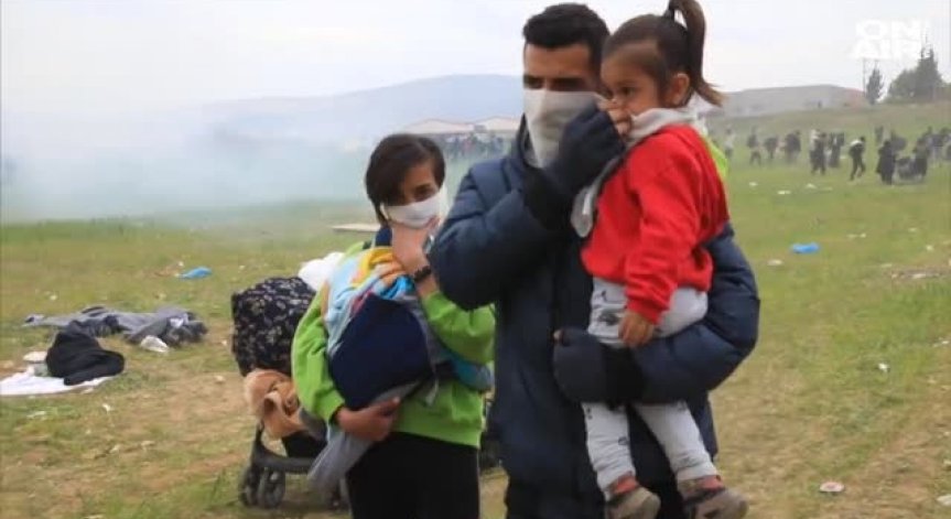 Бежанците се изтеглиха от района край Солун