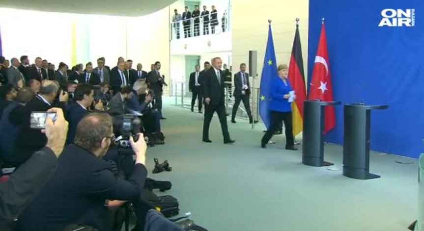 Ердоган и Меркел категорични: Подобряването на отношенията е от общ интерес