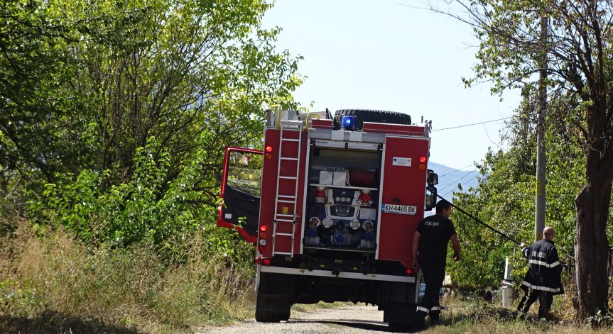 Зловеща находка - откриха труп на мъж след пожар в село Огняново