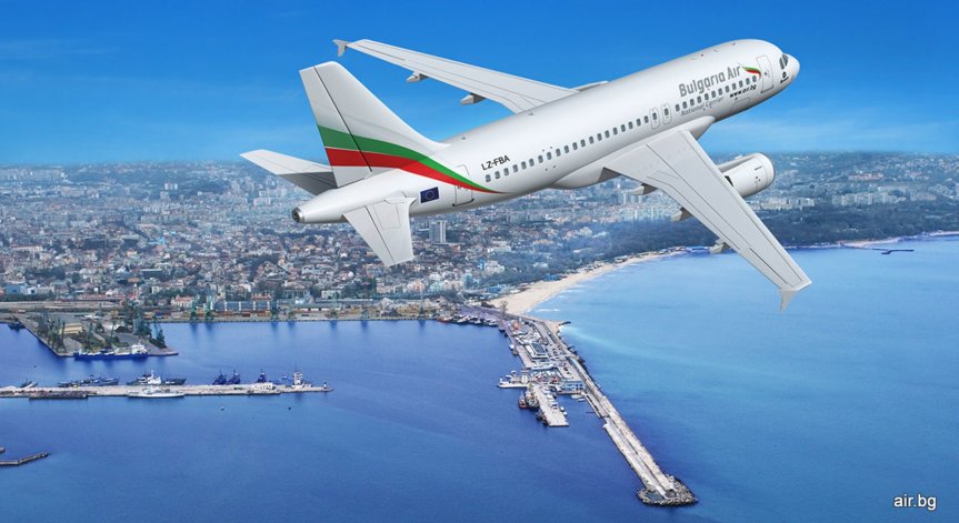 Bulgaria AIR вече лети 4 пъти дневно до Варна и обратно в определени дни