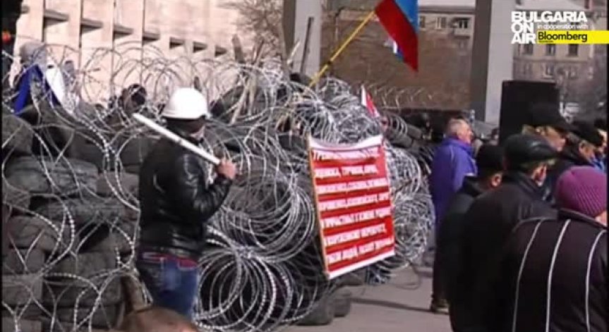 Сблъсъци в Донецк