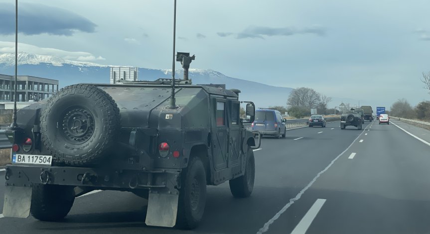 Военна техника ще се придвижва по пътищата на страната заради учения