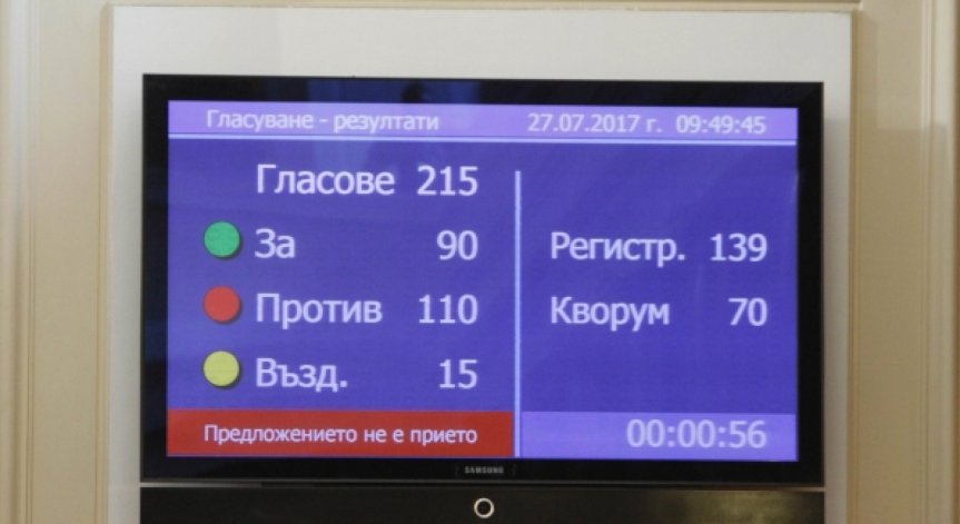 Парламентът дава 60 хил. лева за гласуване с биометрични данни