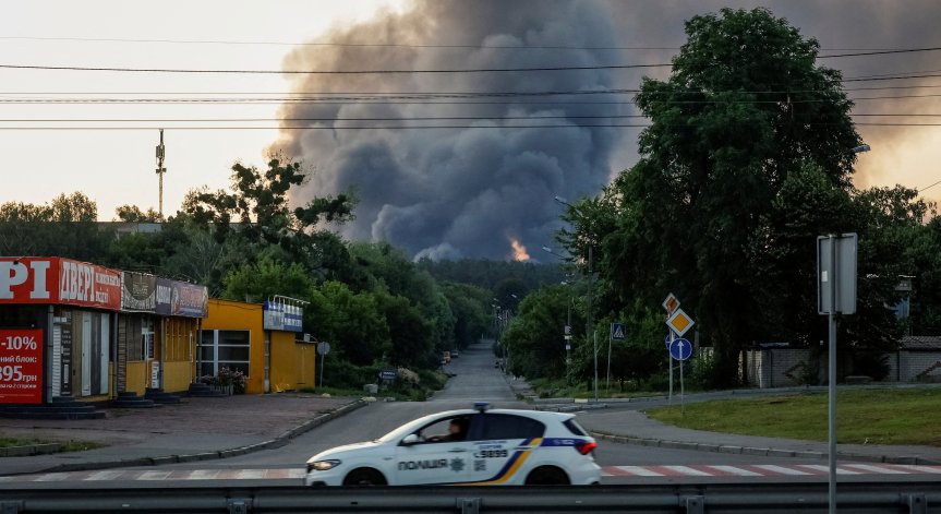 Половината от бойните дронове са свалени.