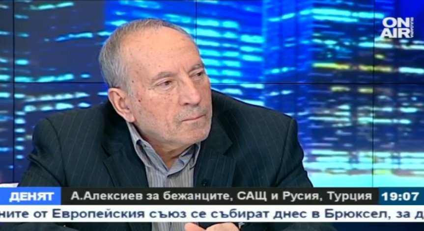 А. Алексиев в предаването "Денят ON AIR"