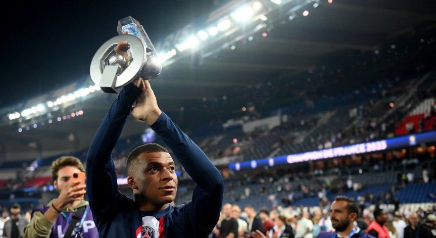 За 5-и пореден път: Мбапе e реализатор №1 във Франция, изравни рекорда на Папен