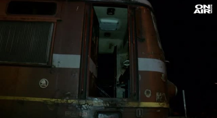 Запали се локомотив на гарата в Горна Оряховица