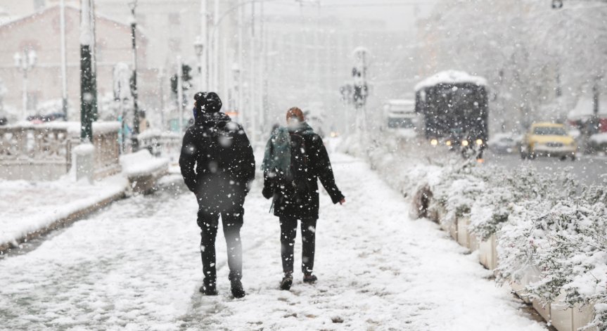 Студ скова Балканите, в Турция - минус 33 градуса
