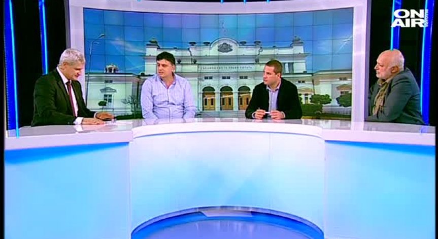 Калин Манолов, Пламен Юруков, Кирил Аврамов и Велислав Минеков