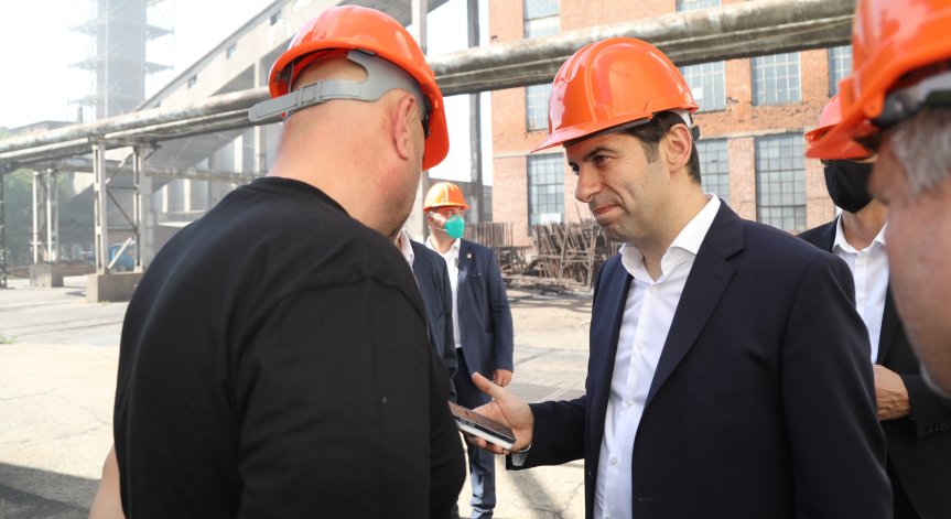 Петков провери на място ТЕЦ 