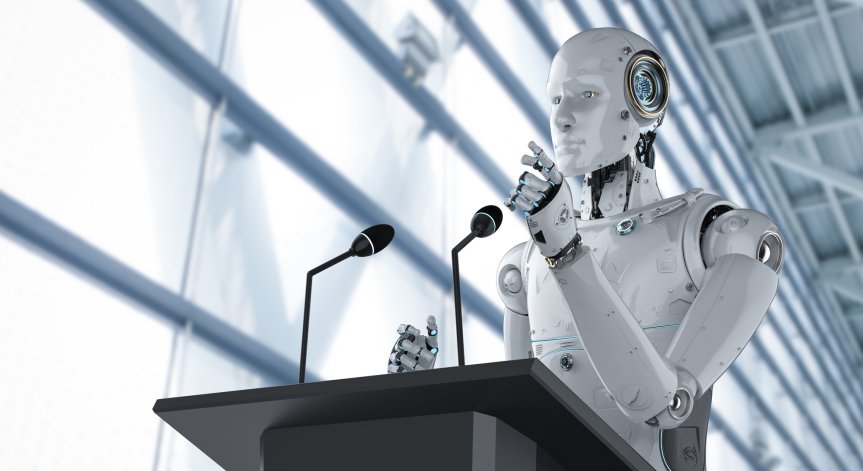 Как написани от AI речи превземат политиката