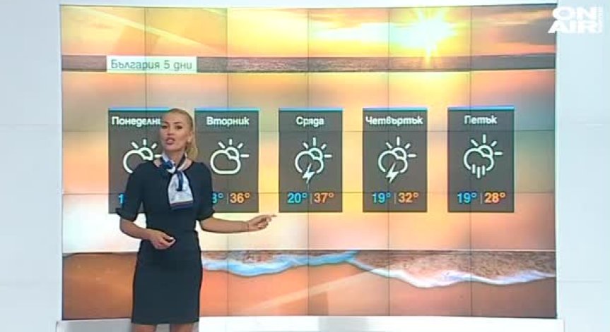 Слънчево и горещо време, ще бъде перфектно за почиващите на морето