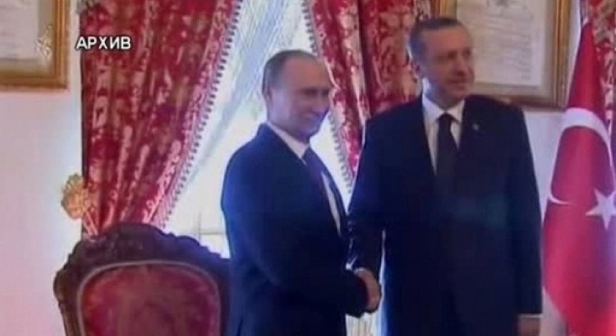 Ердоган е поднесъл извинението си към Путин на руски
