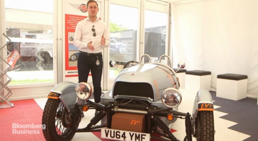 Електрическата триколка EV-3 на Morgan