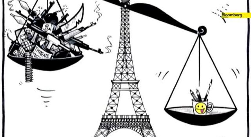 Je suis Charlie! Отговорът на карикатуристите