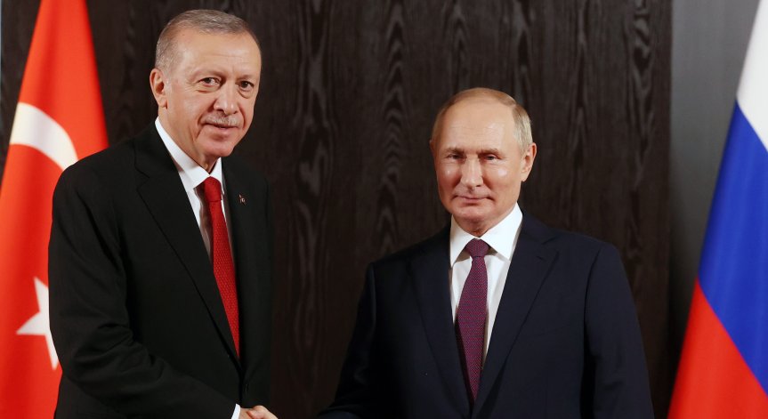 Ердоган и Путин ще разговарят в сряда в Астана