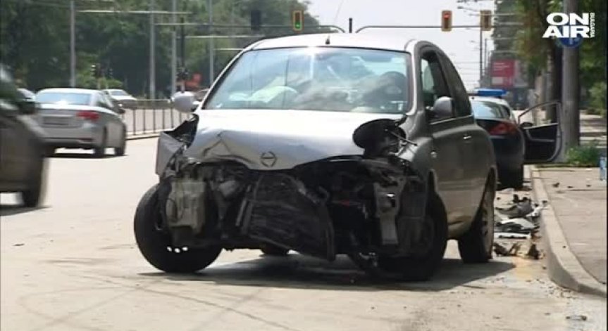 Тежка катастрофа на бул. 