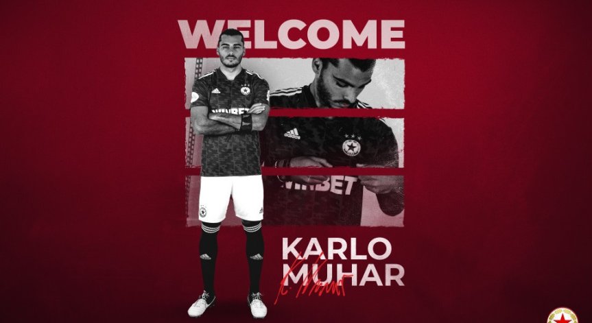 ОФИЦИАЛНО: ЦСКА укрепи халфовата линия с Карло Мухар