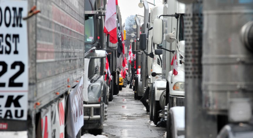 САЩ като Канада: Шофьорите на камиони подготвят мащабни протести