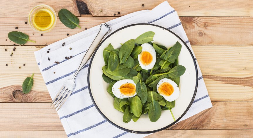 Листните зеленчуци са с високо съдържание на магнезий.