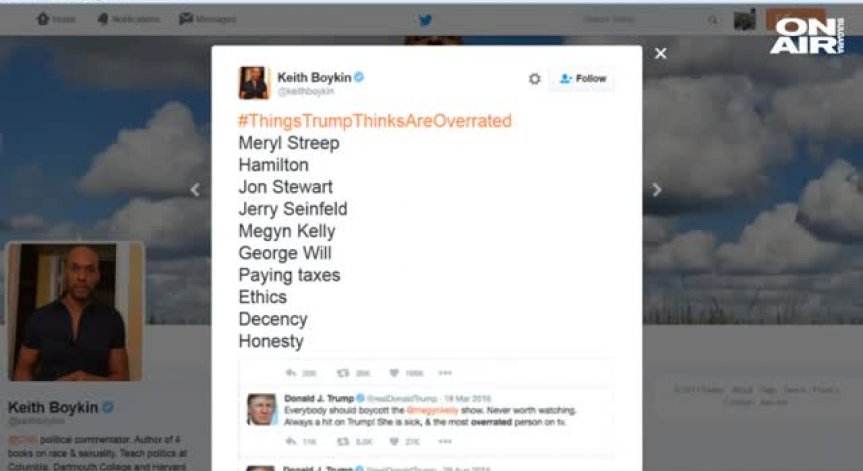 Интернет полемики: Мерил Стрийп VS Доналд Тръмп