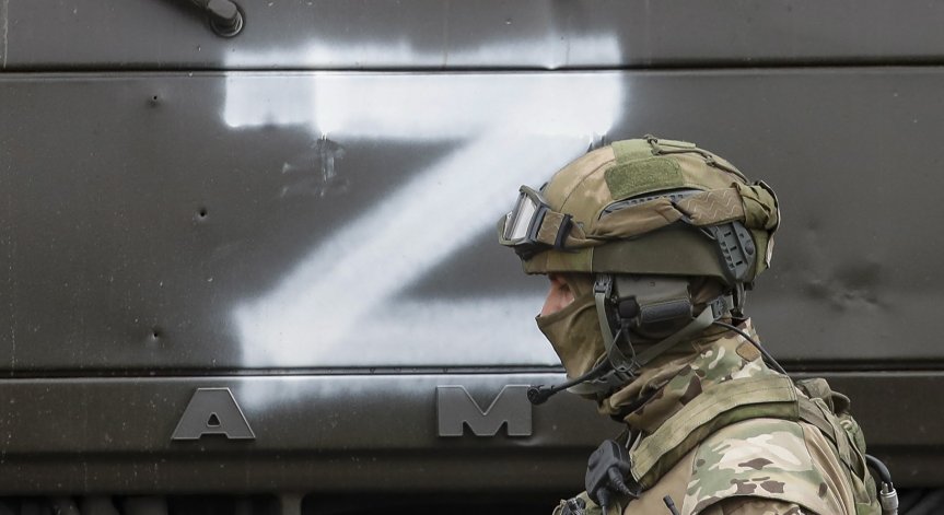 Символът Z, който се превърна в емблема на подкрепата за руската агресия