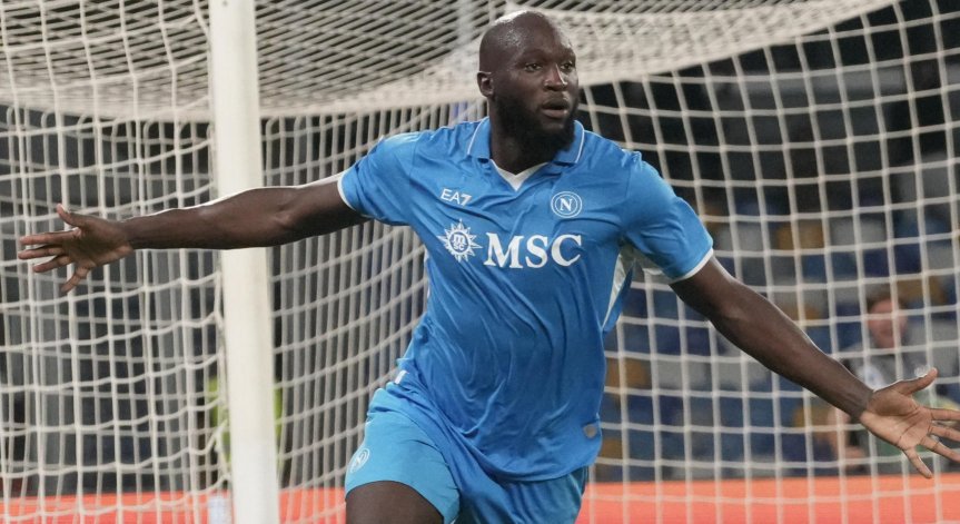 Футболистът Ромелу Лукаку изигра първия си мач като титуляр.