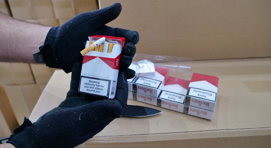 ГДБОП разкри нелегален внос и разпространение на огромно количество цигари без бандерол 