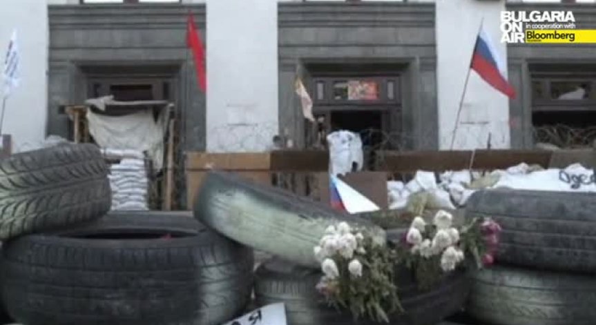 Новоизбраният президент на Украйна Петро Порошенко полага клетва