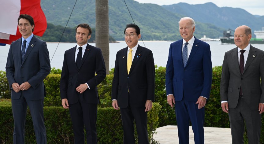 Г-7: Китай да окаже натиск върху Русия за прекратяване на агресията срещу Украйна