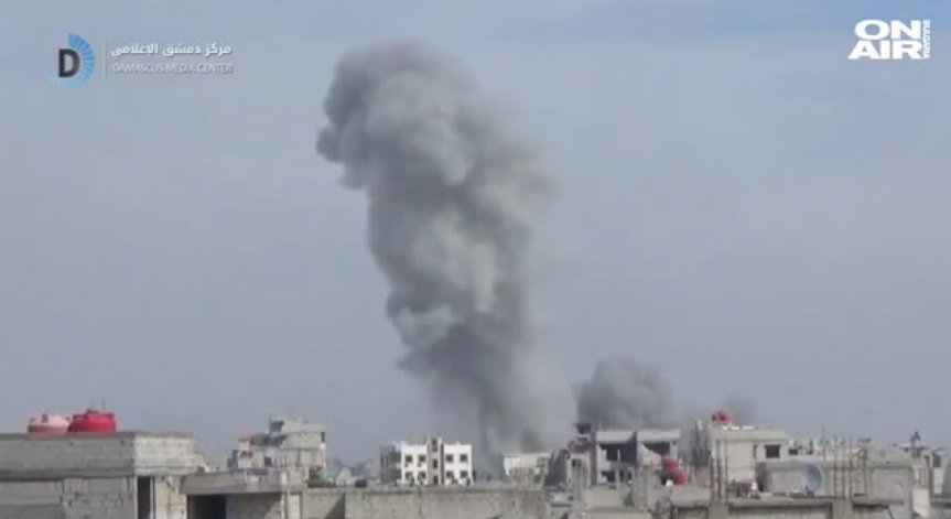 Ракетите край Дамаск валят като дъжд, броят на жертвите също