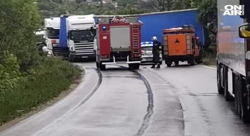 Задържан е шофьорът, причинил катастрофата край Монтана
