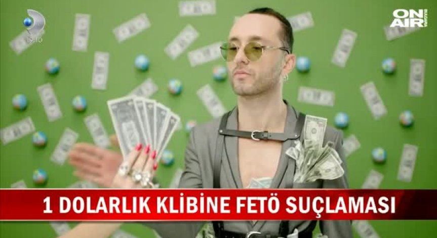 Разследват турски певец заради долари във видеоклип