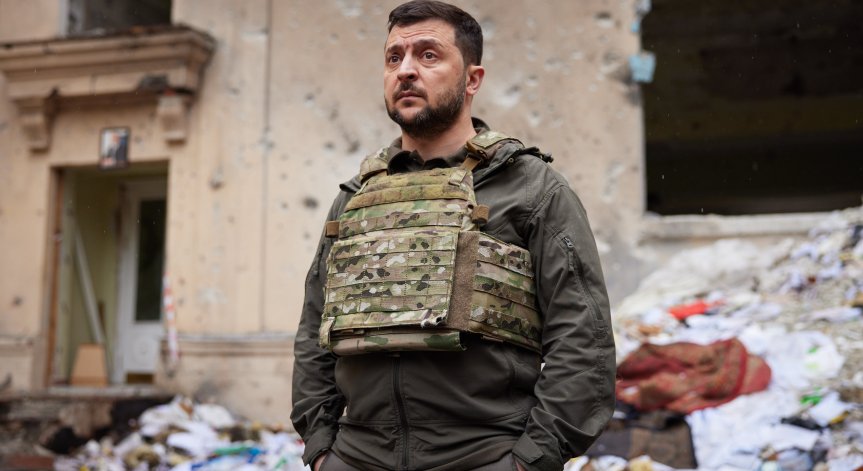 Зеленски: Русия унищожи напълно Северодонецк, не я интересуват човешките животи