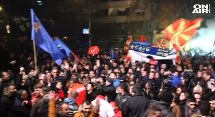 Нови масови протести в Македония 