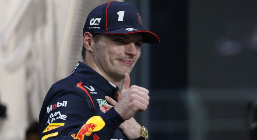 Верстапен финишира с 0.010 секунди пред австралийския си съперник за първо място на решетката.