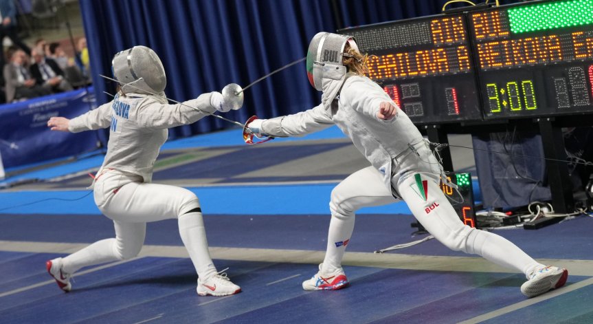 Българка стана европейска шампионка на сабя
