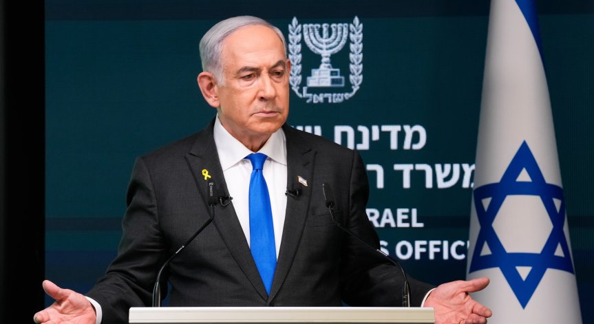 Нетаняху отправи послание към палестинците в Газа.