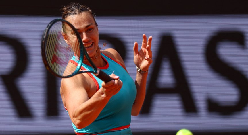 Сабаленка реализира 6 аса, с 1 повече от 22-годишната си съперничка.