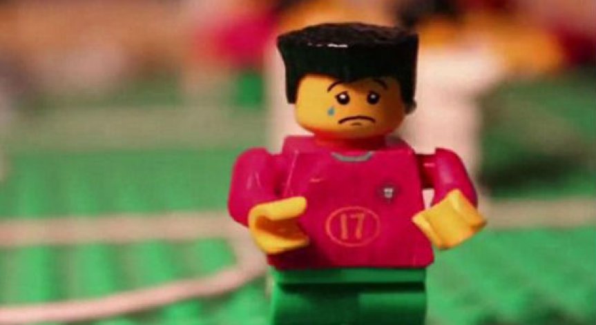 История на футбола от Lego превзе интернет