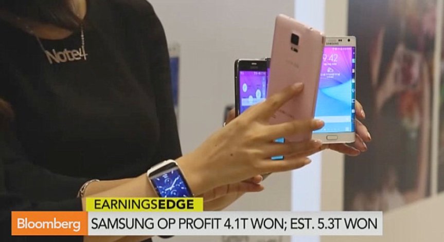 Samsung провали очакванията за третото тримесечие