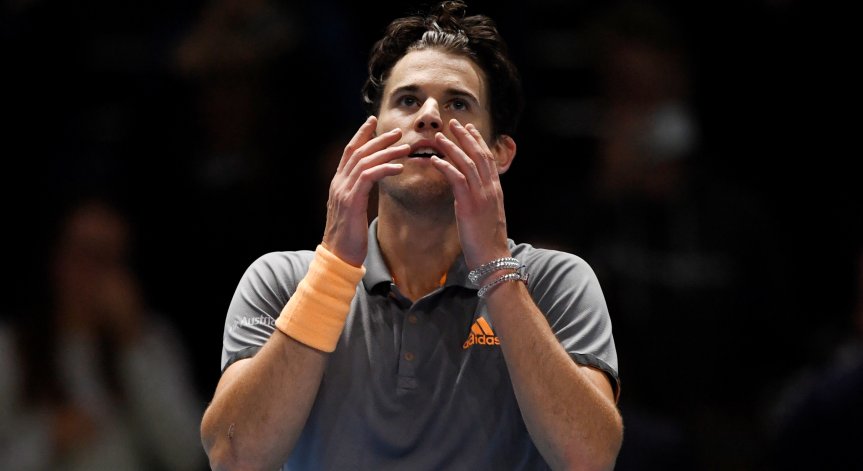 Тийм е на полуфинал в Лондон след грандиозна победа над Джокович