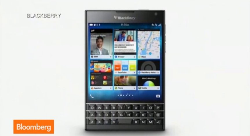 BlackBerry с квадратен екран