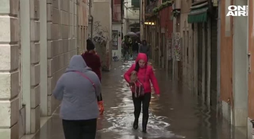 Венеция под вода, обявяват извънредно положение