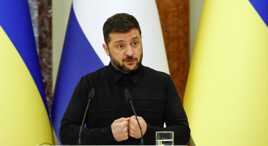 Зеленски: Ако Путин иска да превземе Източна Украйна, трябва да погребе 1 млн. руснаци