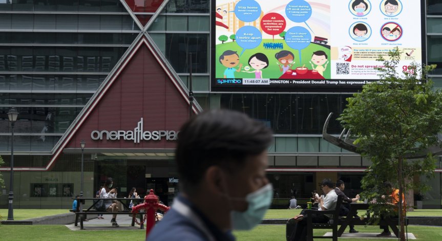 Рекорден брой заразени за 24 часа в Сингапур - 942-ма