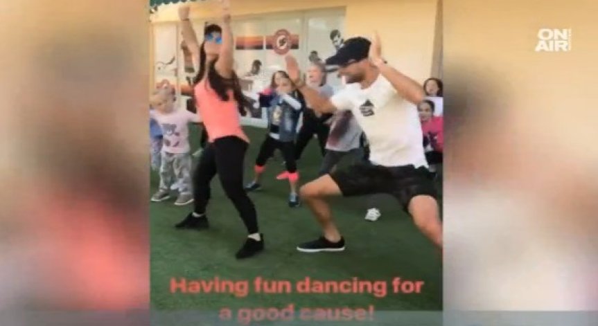 Григор Димитров танцува на благотворително събитие в Монте Карло