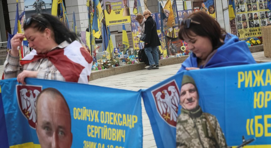 Русия и Украйна си размениха тела на загинали войници