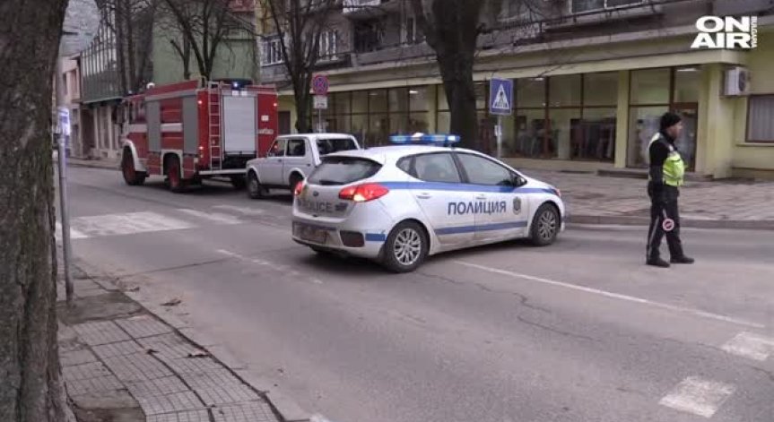 Теч на газ затвори за няколко часа центъра на Казанлък