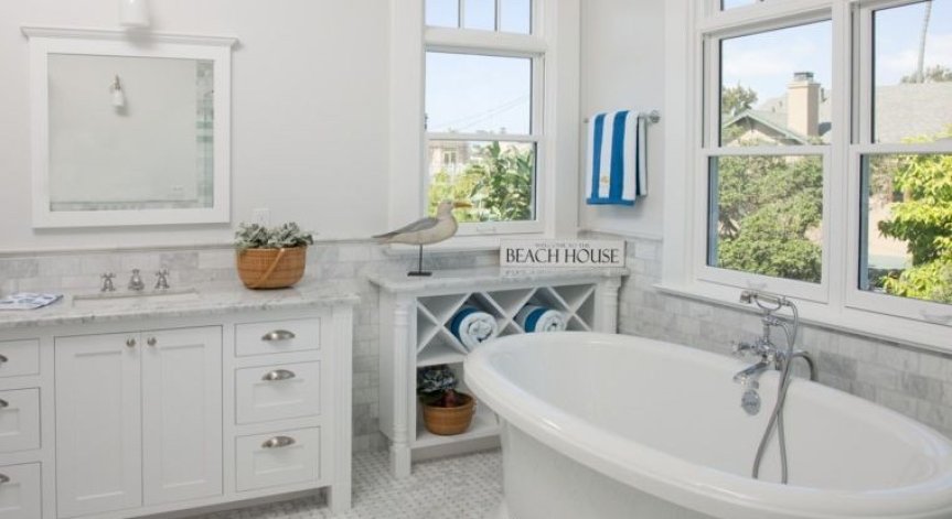 Дизайн за баня в средиземноморски стил